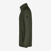 FHB KUNO Fleece-Jacke, oliv, Gr. S