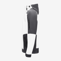 FHB WALTER Softshelljacke, weiss-anthrazit, Gr. L