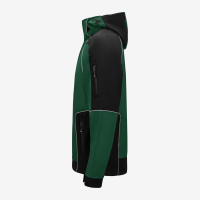 FHB WALTER Softshelljacke, grün-schwarz, Gr. M