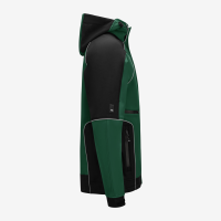 FHB WALTER Softshelljacke, grün-schwarz, Gr. M