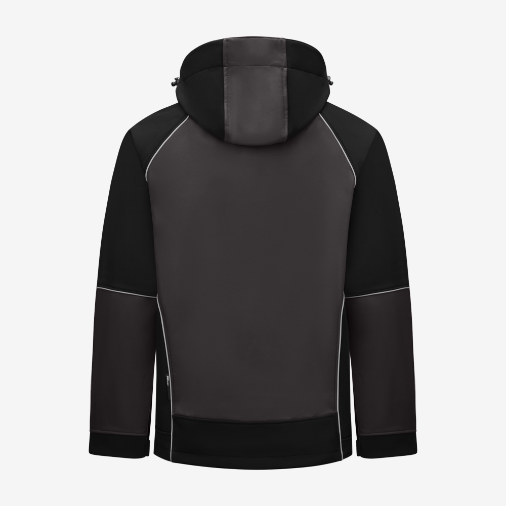 FHB WALTER Softshelljacke, anthrazit-schwarz, Gr. 2XL