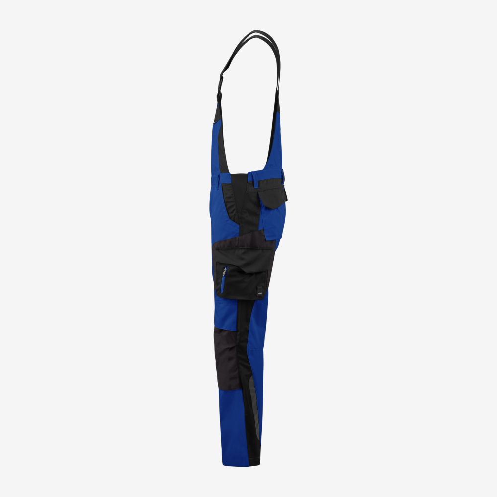 FHB PASCAL Latzhose, royalblau-schwarz, Gr. 90