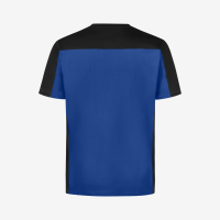 FHB MARC T-Shirt zweifarbig, royalblau-schwarz, Gr. 4XL