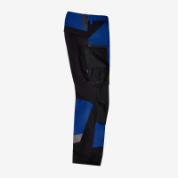 FHB LEO Arbeitshose elastisch, royalblau-schwarz, Gr. 62