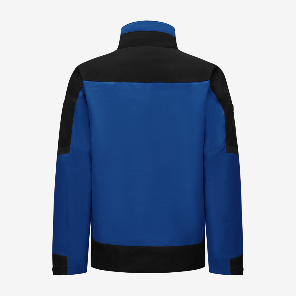 FHB LARS Arbeitsjacke, royalblau-schwarz, Gr. L