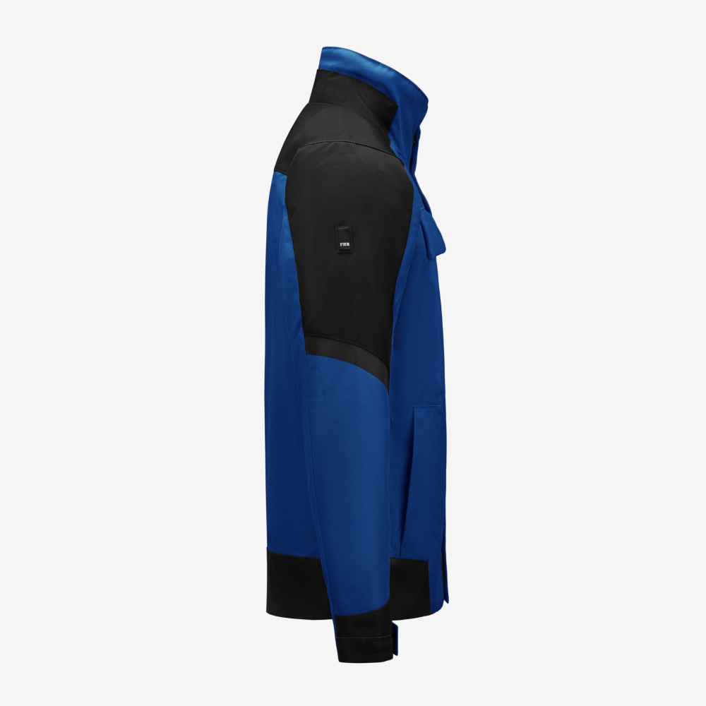 FHB LARS Arbeitsjacke, royalblau-schwarz, Gr. L