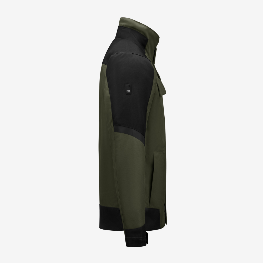 FHB LARS Arbeitsjacke, oliv-schwarz, Gr. M