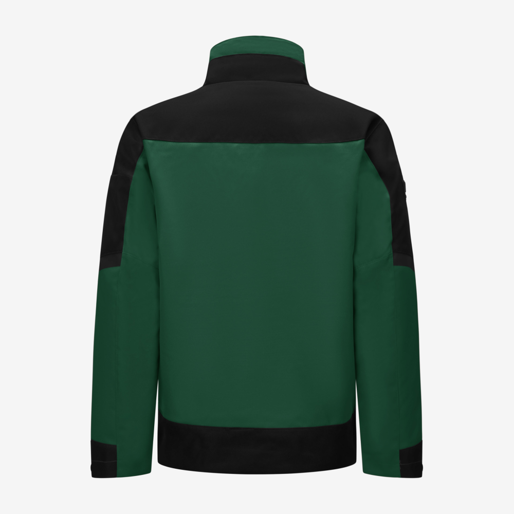 FHB LARS Arbeitsjacke, grün-schwarz, Gr. L