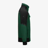 FHB LARS Arbeitsjacke, grün-schwarz, Gr. L