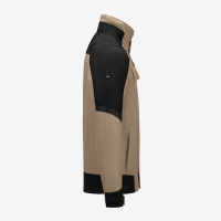 FHB LARS Arbeitsjacke, beige-schwarz, Gr. L