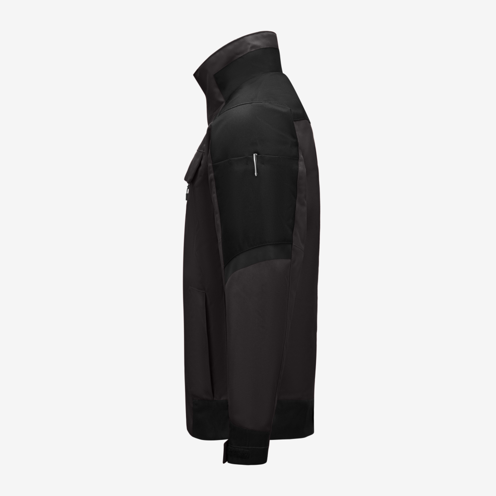 FHB LARS Arbeitsjacke, anthrazit-schwarz, Gr. XS