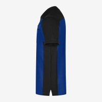 FHB KONRAD Polo-Shirt, royalblau-schwarz, Gr. L