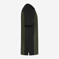 FHB KONRAD Polo-Shirt, oliv-schwarz