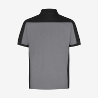 FHB KONRAD Polo-Shirt, grau-schwarz, Gr. XS