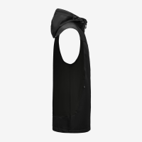 FHB JUSTUS Softshellweste, schwarz-schwarz-RV, Gr. XS
