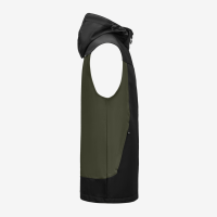 FHB JUSTUS Softshellweste, oliv-schwarz, Gr. 4XL