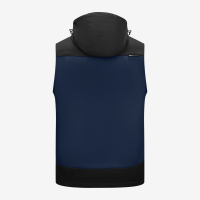 FHB JUSTUS Softshellweste, marine-schwarz, Gr. M