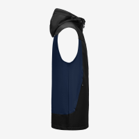 FHB JUSTUS Softshellweste, marine-schwarz, Gr. M