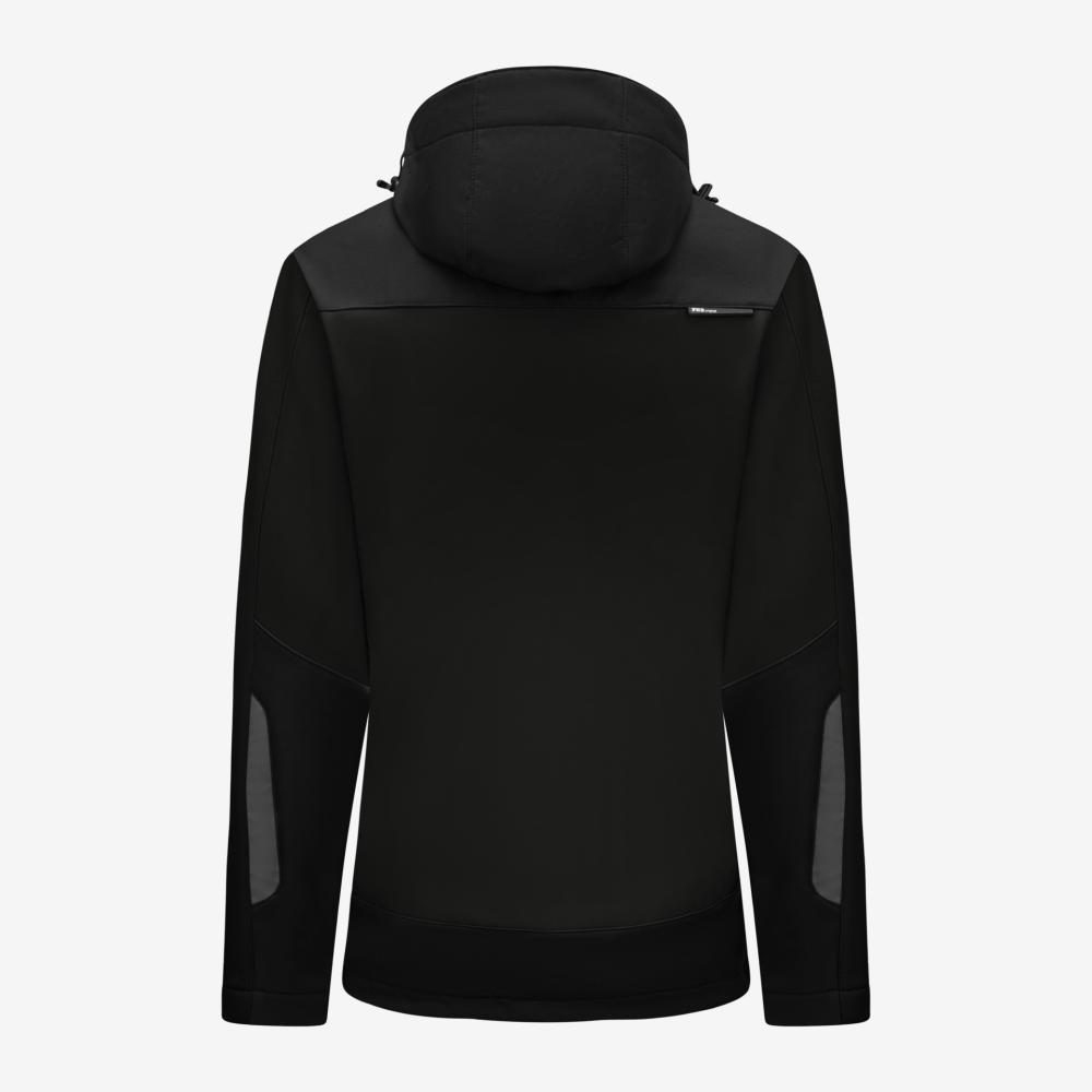 FHB JULIA Softshell-Jacke Damen, schwarz, Gr. 3XL