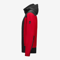 FHB JULIA Softshell-Jacke Damen, rot-schwarz, Gr. 2XL