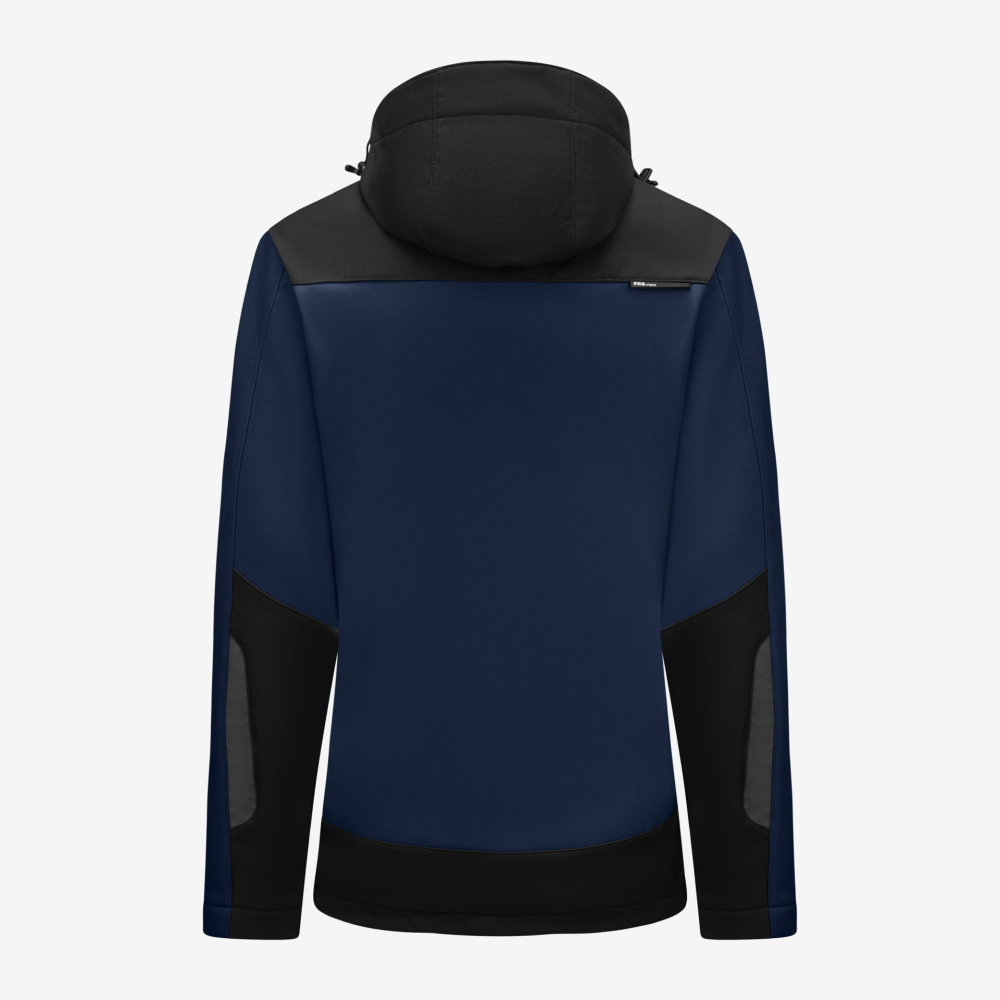 FHB JULIA Softshell-Jacke Damen, marine-schwarz, Gr. 3XL