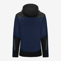 FHB JULIA Softshell-Jacke Damen, marine-schwarz, Gr. 3XL