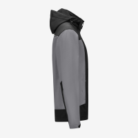 FHB JULIA Softshell-Jacke Damen, grau-schwarz, Gr. 2XL