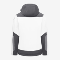 FHB JANNIK Softshelljacke, weiss-anthrazit, Gr. 2XL