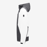 FHB JANNIK Softshelljacke, weiss-anthrazit, Gr. 2XL