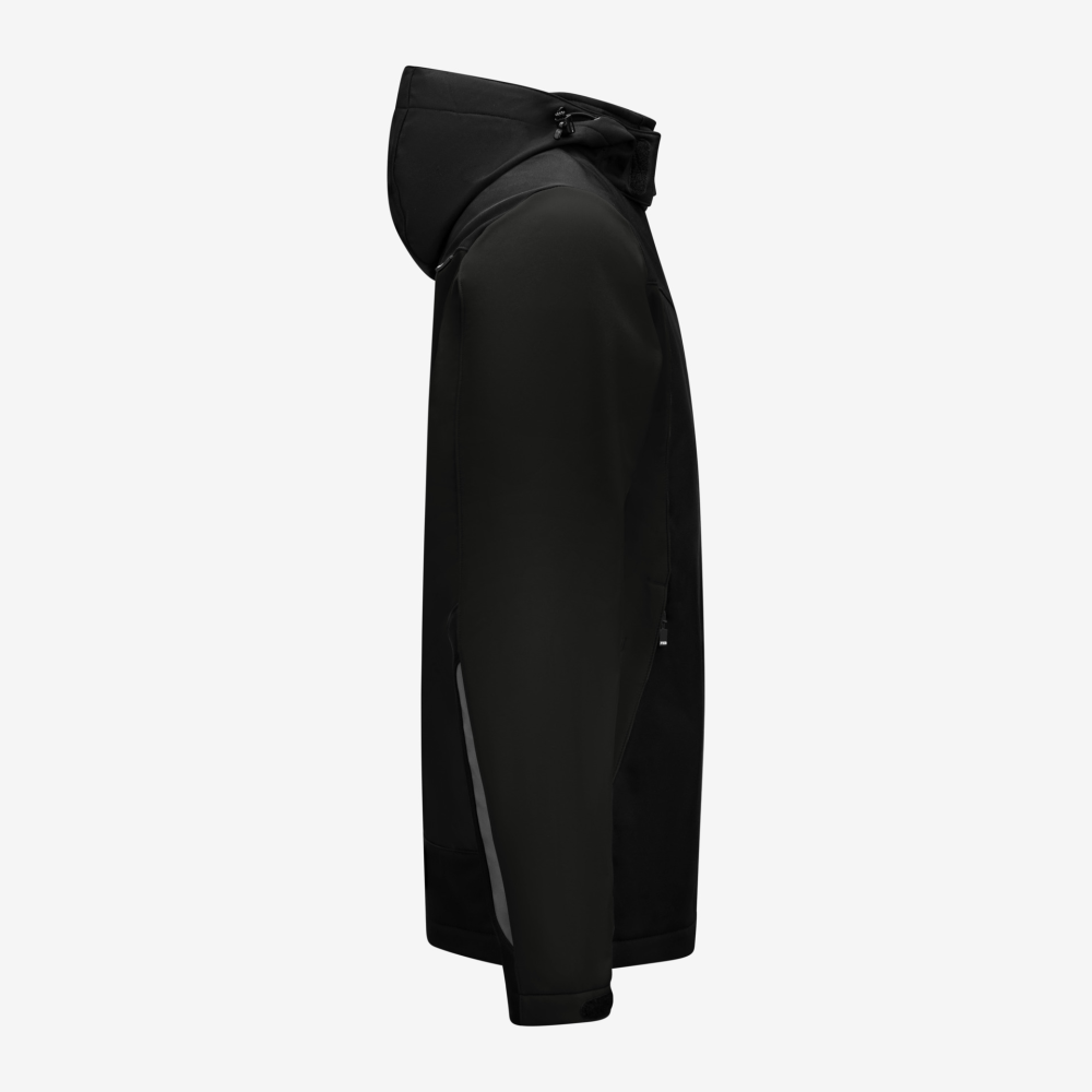 FHB JANNIK Softshelljacke, schwarz-RV schwarz, Gr. M