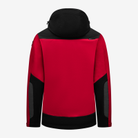 FHB JANNIK Softshelljacke, rot-schwarz, Gr. L