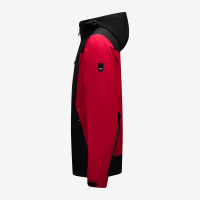 FHB JANNIK Softshelljacke, rot-schwarz, Gr. L