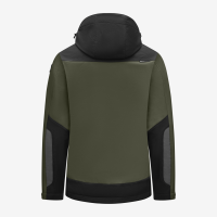 FHB JANNIK Softshelljacke, oliv-schwarz, Gr. 5XL