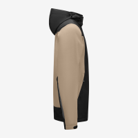 FHB JANNIK Softshelljacke, beige-schwarz, Gr. 5XL