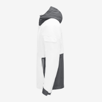 FHB GEORG Arbeitsjacke Primaloft, weiss-anthrazit, Gr. 5XL