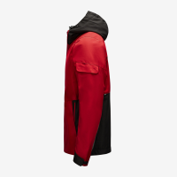 FHB GEORG Arbeitsjacke Primaloft, rot-schwarz, Gr. 5XL