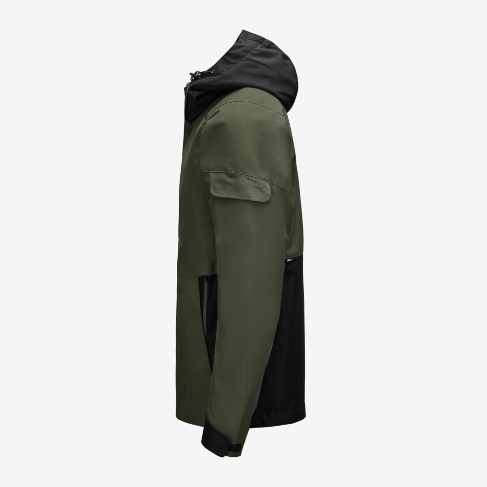 FHB GEORG Arbeitsjacke Primaloft, oliv-schwarz, Gr. 3XL