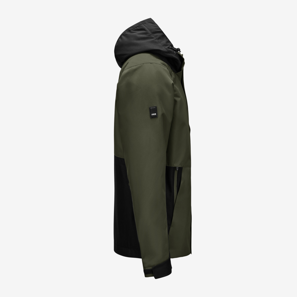 FHB GEORG Arbeitsjacke Primaloft, oliv-schwarz, Gr. 3XL