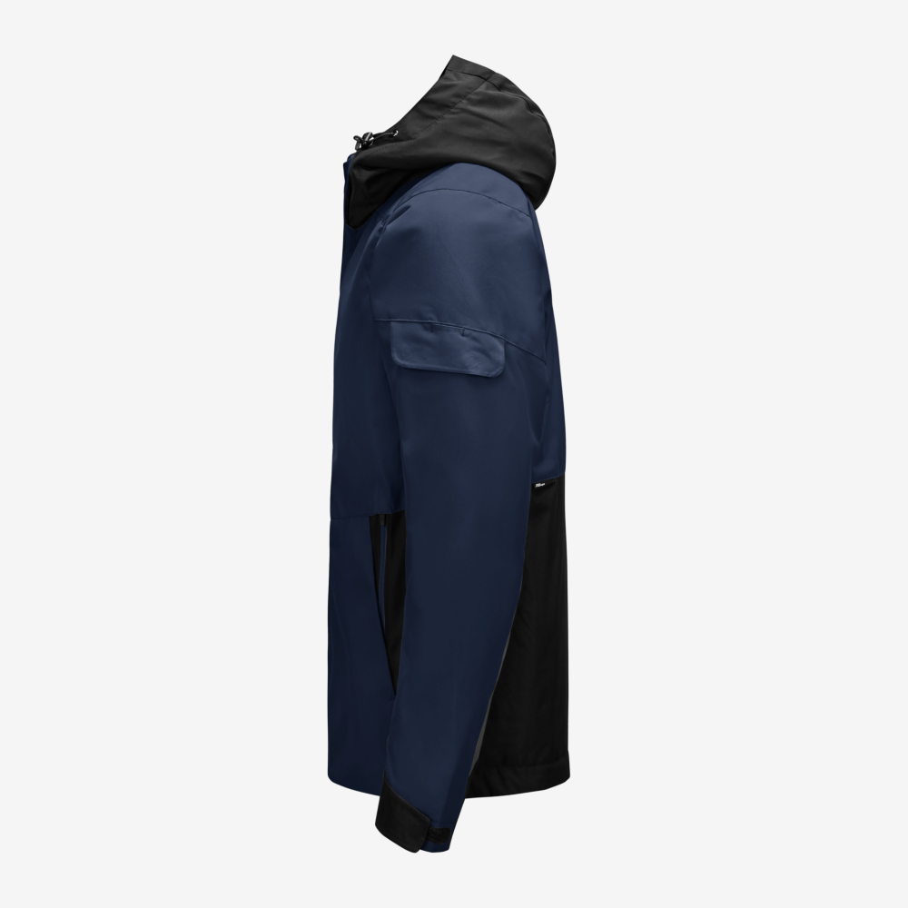 FHB GEORG Arbeitsjacke Primaloft, marine-schwarz, Gr. 3XL