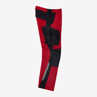 FHB FLORIAN Arbeitshose, rot-schwarz, Gr. 102