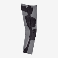FHB FLORIAN Arbeitshose, grau-schwarz, Gr. 98