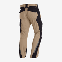 FHB FLORIAN Arbeitshose, beige-schwarz, Gr. 66