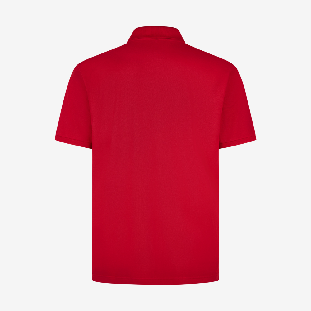 FHB DANIEL Polo-Shirt, rot, Gr. 2XL