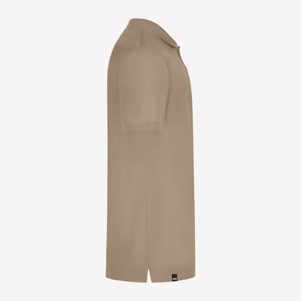 FHB DANIEL Polo-Shirt, beige, Gr. 4XL