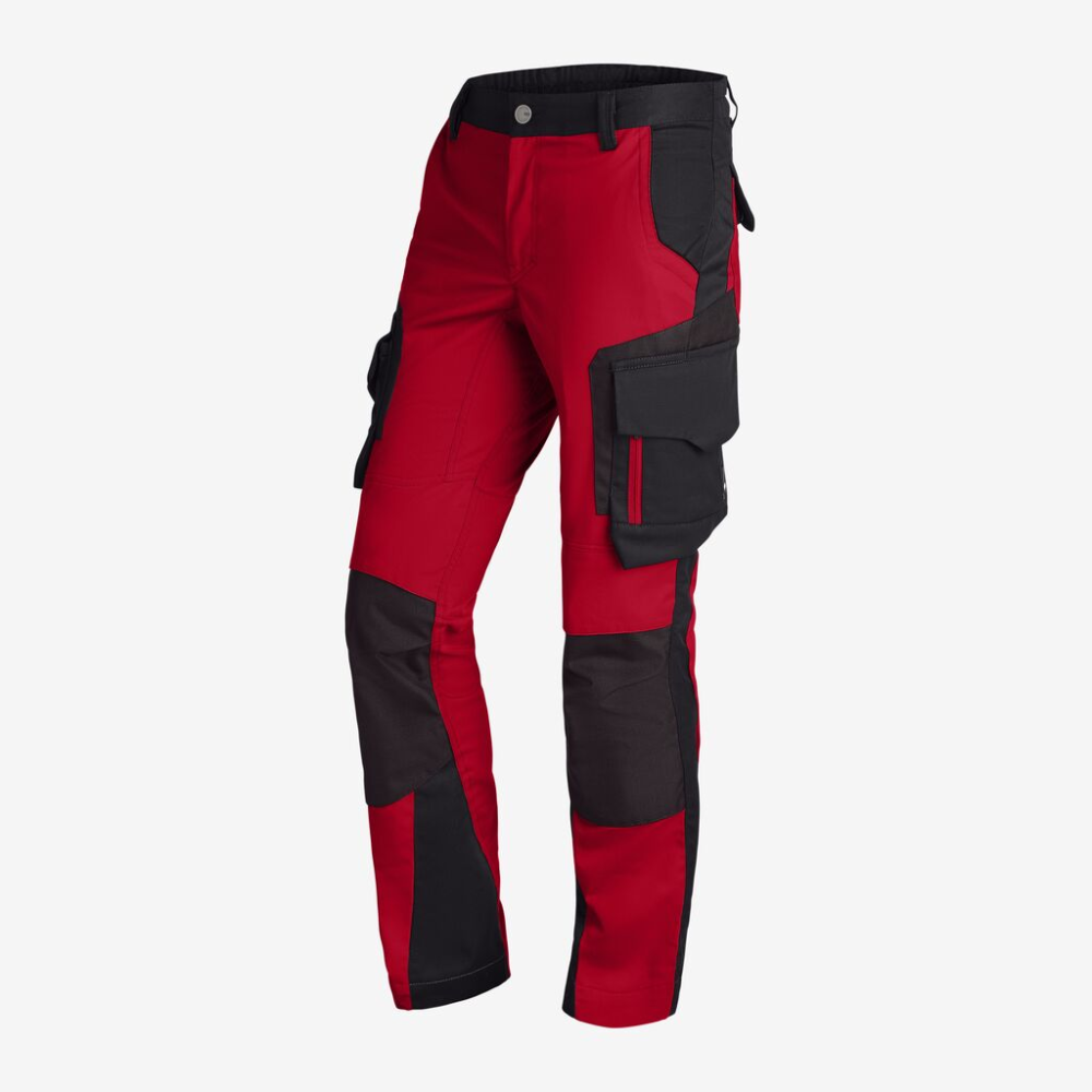 FHB ANNETTE Arbeitshose Damen rot-schwarz 40