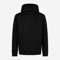 FHB HAJO Hoodie-Jacke mit Webpelz unisex schwarz XL