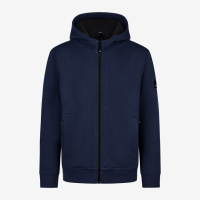 FHB HAJO Hoodie-Jacke mit Webpelz unisex marine 5XL