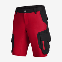 FHB ANNI Bermuda Damen rot-schwarz 44