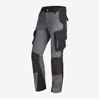 FHB ANNETTE Arbeitshose Damen grau-schwarz 46