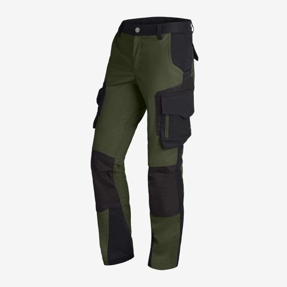 FHB ANNETTE Arbeitshose Damen oliv-schwarz 46